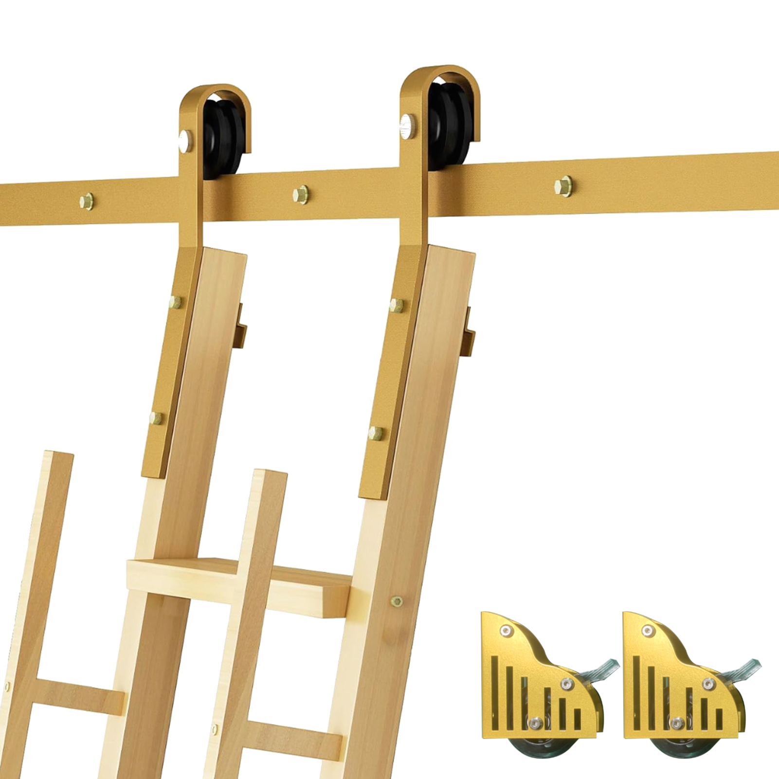 6.6Ft Sliding Ladder Track Har - Woodworking Lofts recensie en prijs