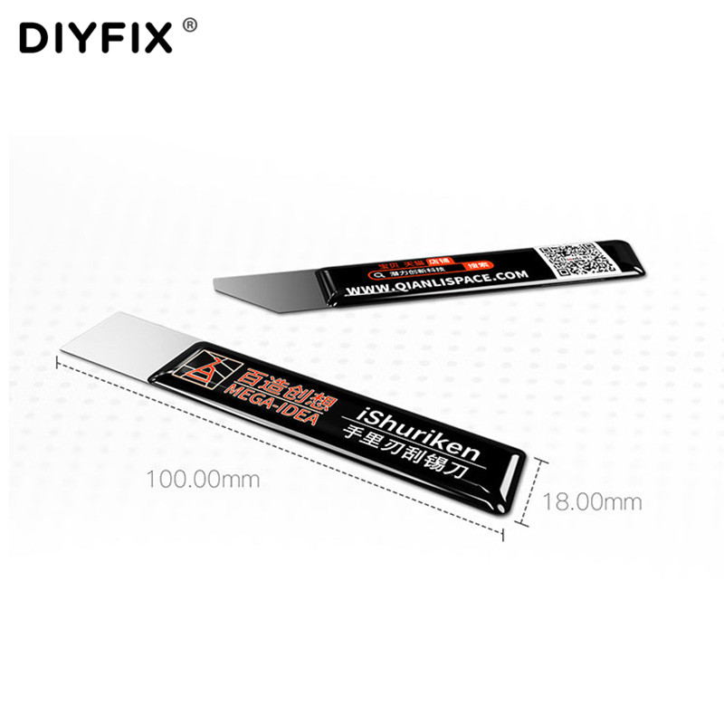 MEGA-IDEA T0.2MM Scraping Tin  - Card Scraper Steel recensie en prijs