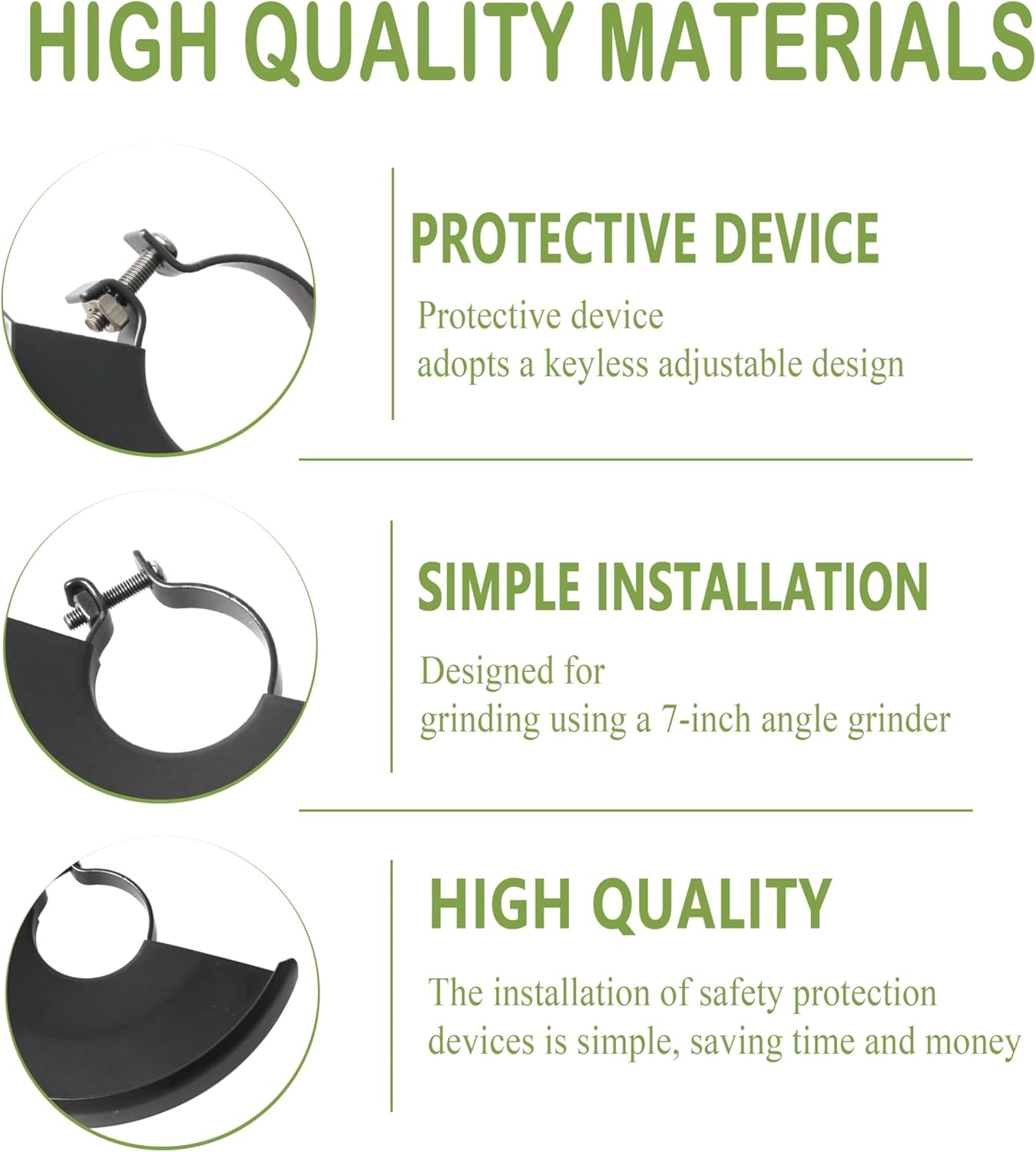 Metal Angle Grinder Guard, Bla - Woodworking Face Shield recensie en prijs