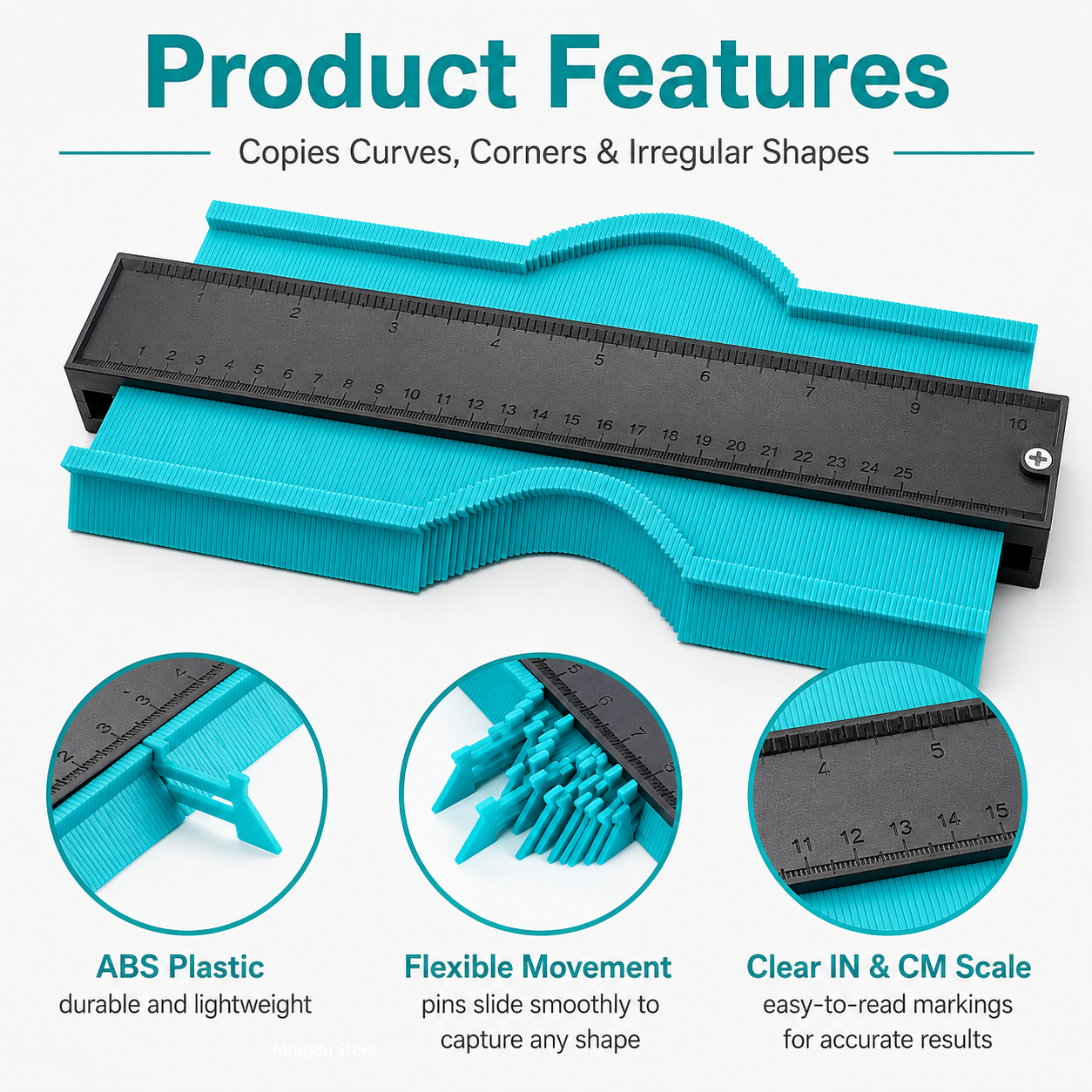 10 Inch Contour Gauge Profile  - Woodworking Design Software recensie en prijs