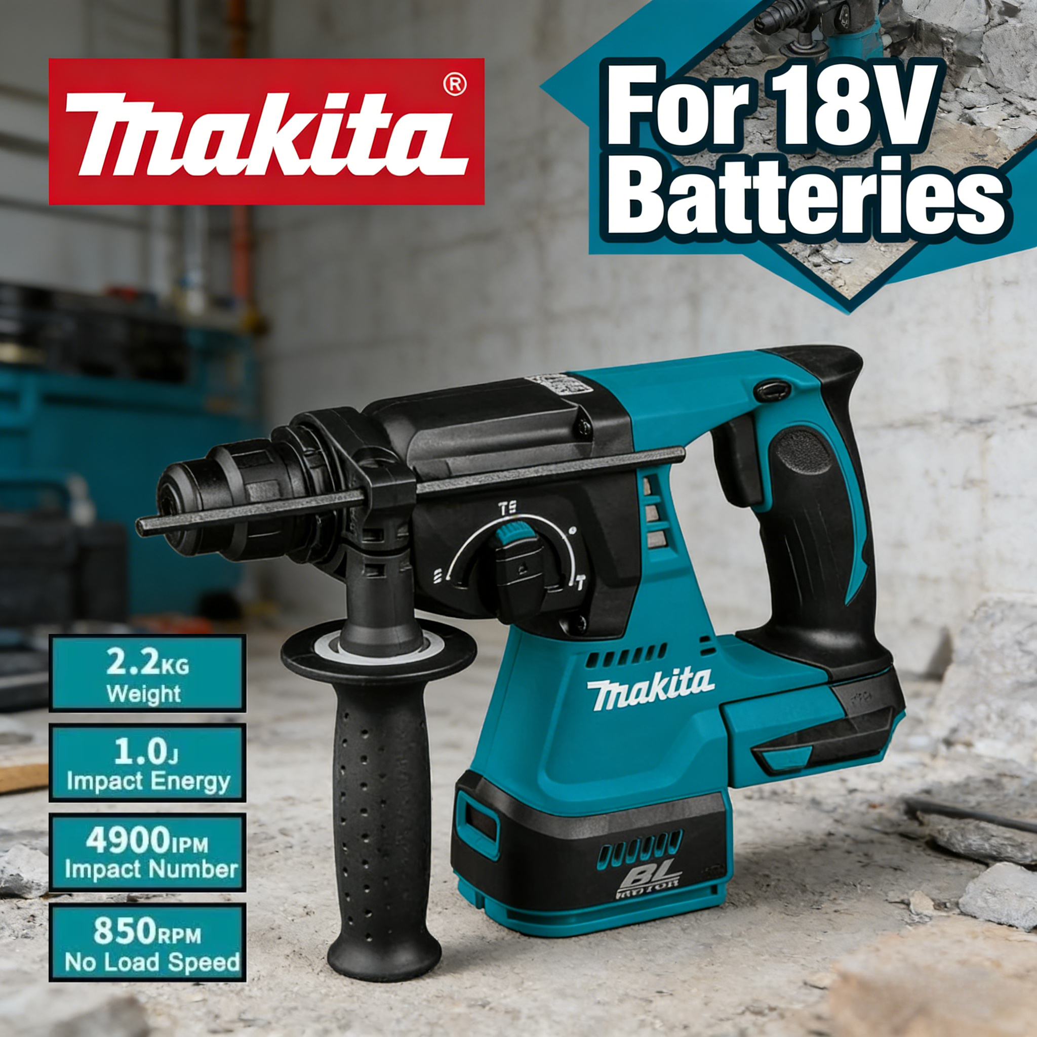 Makita Brushless Hammer Makita - Woodworking Hammer recensie en prijs