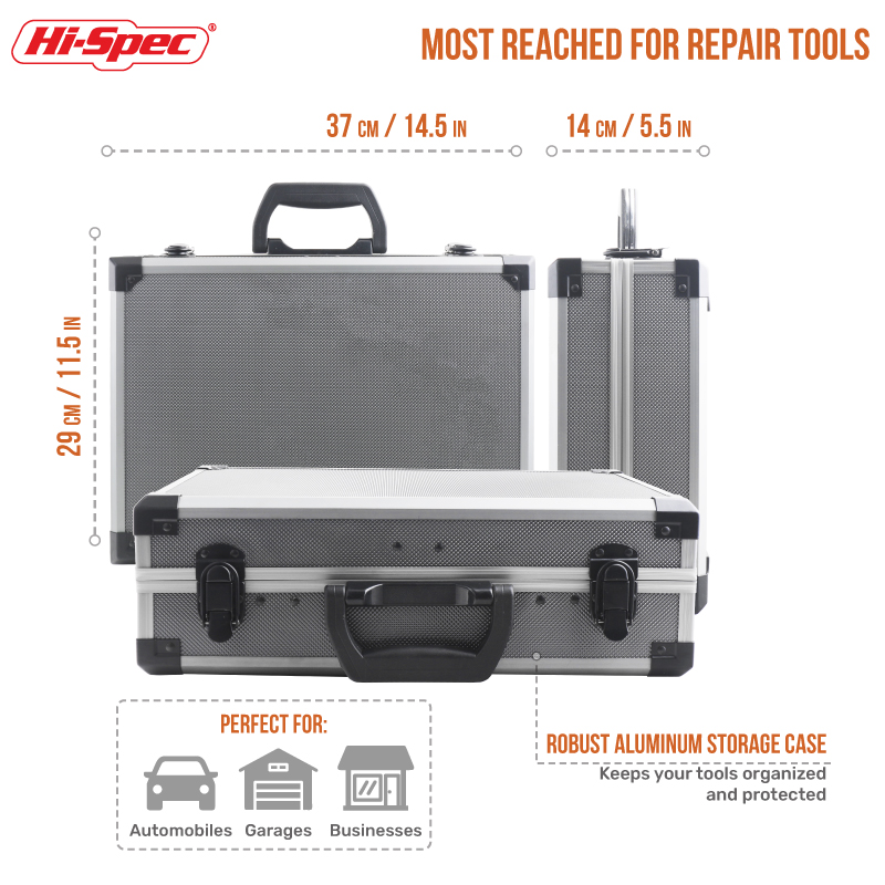 Hi-Spec Professional 91pcs Too - Woodworking Hammer recensie en prijs