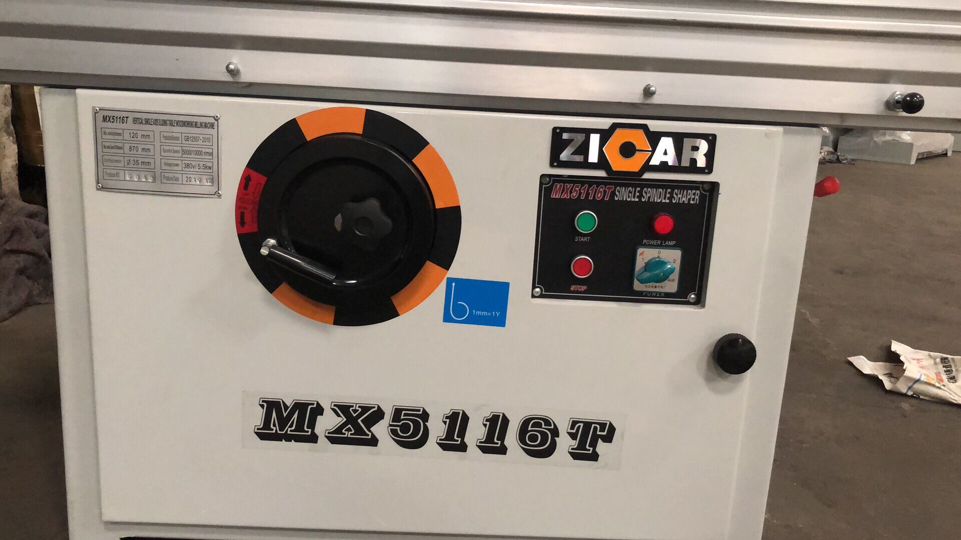 ZICAR Popular Spindle Moulder  - Zicar Woodworking Machine recensie en prijs